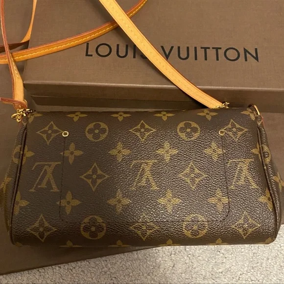 AUTHENTIC LOUIS VUITTON FAVOURITE BAG CLUTCH WRISTLET - Picture 3 of 10